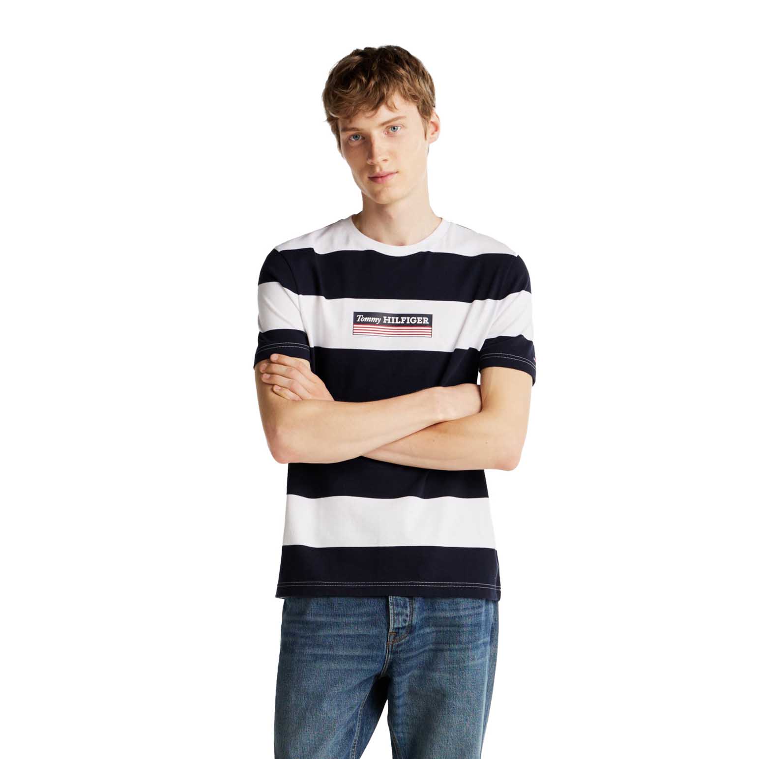 Tommy Hilfiger Hilfiger Box Stripe Tee